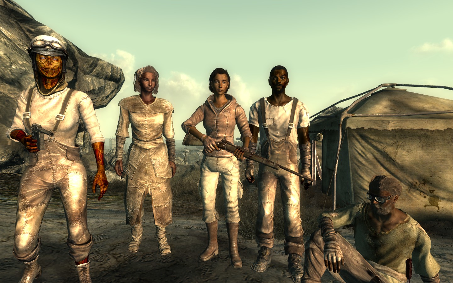 Wasteland characters.