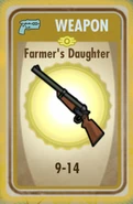 Farmer's Daughter card