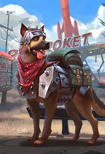 Dogmeat Fallout Shelter Online Fallout Wiki Fandom