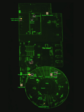 Acadia map