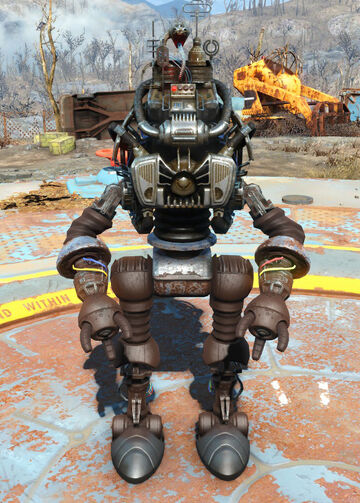 tilbagebetaling Settle F.Kr. Automatron (companion) | Fallout Wiki | Fandom