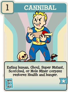 FO76 Cannibal perk
