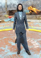 Clean blue suit (female)