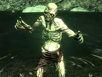 Leuchtender Samuel nahe Isabella Prouds Lager