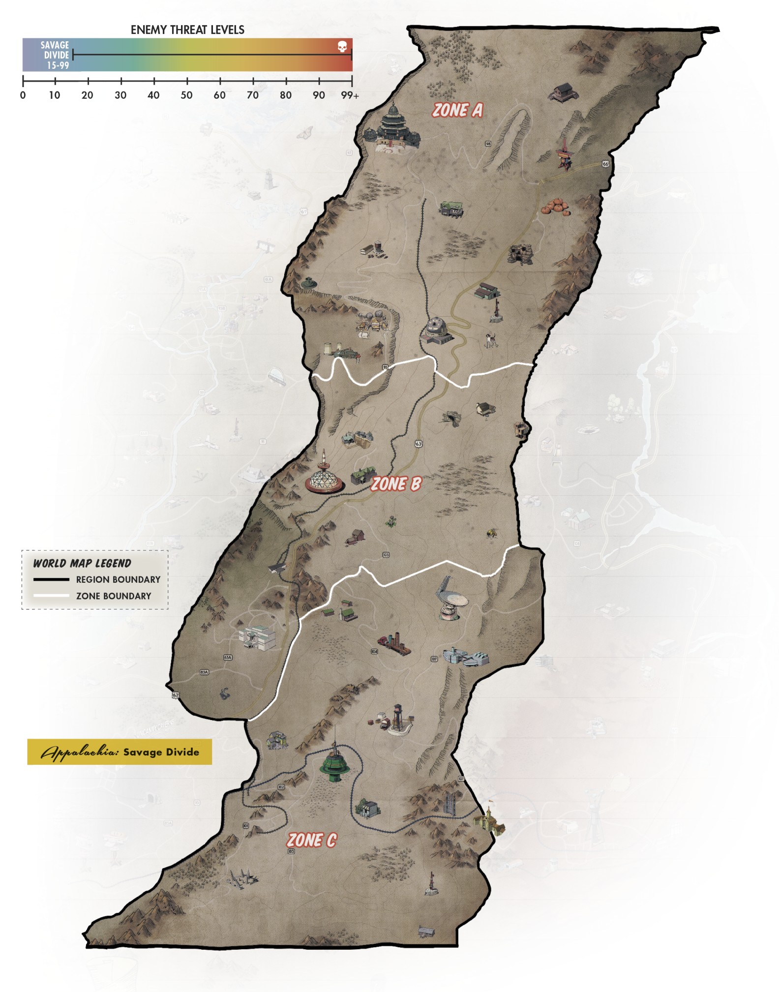 FALLOUT 76: Os 10 Mapas do Tesouro na Floresta. 