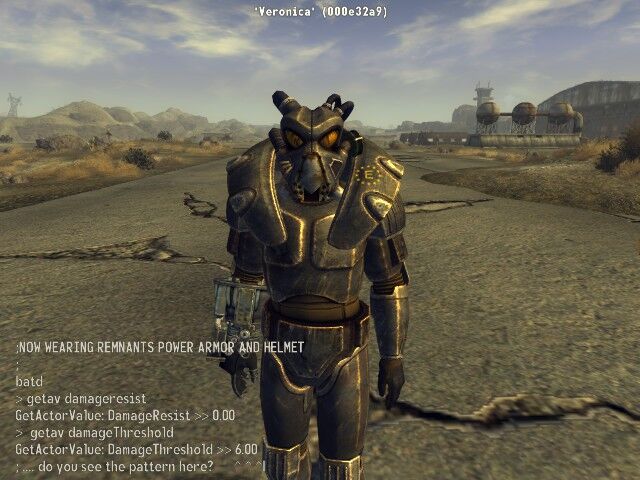 Classic-style Remnant's Power Armor at Fallout New Vegas - mods and  community