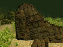 Insígnia do 479° grupo bombardeiro no Crashed B-29