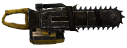 Chainsaw (GRA) with the alloy frame and carbide teeth modifications.