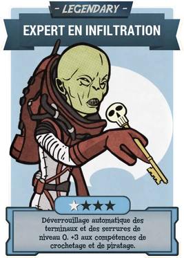 FO76 (Legendary) Expert en infiltration