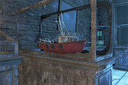 Model in Longneck Lukowski's Cannery