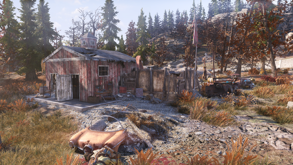 Fallout 4 старый домик у пруда фото 69