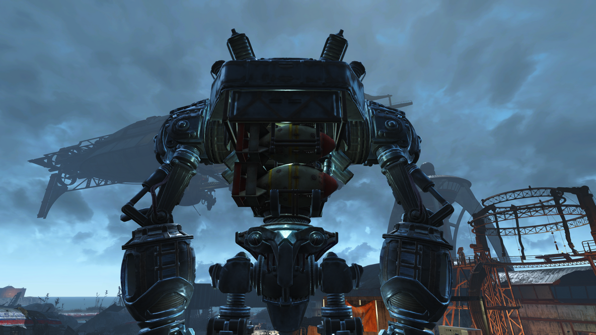 Fallout 4 робот гигант фото 118