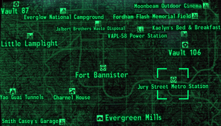fallout 3 subway map fallout 3 subway map