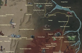 The General's Steakhouse map