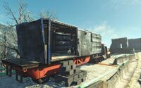 Trailer with power armor frame