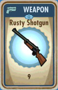 Rusty shotgun card