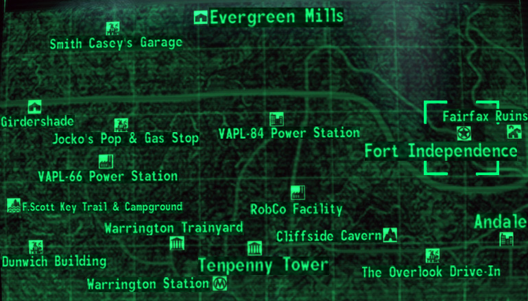 World Map - Independent Fallout Wiki