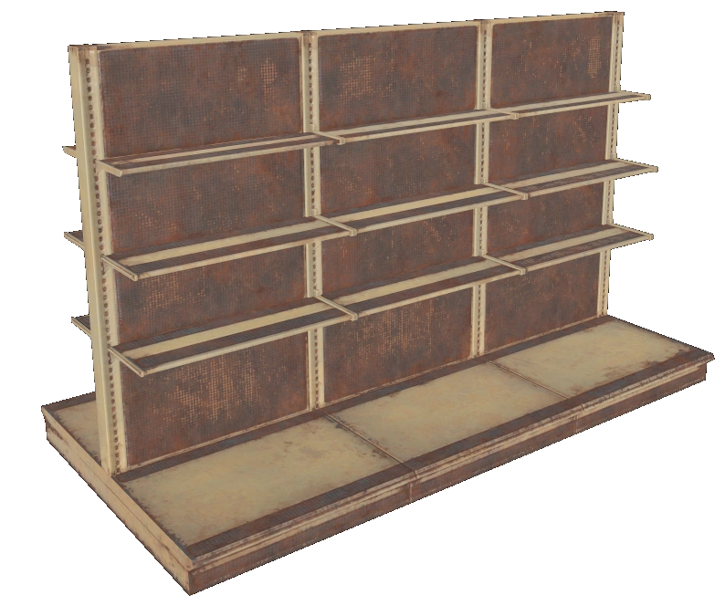 Plan Double display shelf Fallout Wiki Fandom