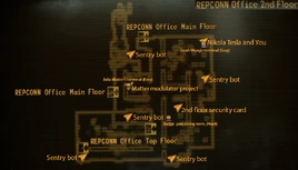 REPCONN Office 2nd floor map