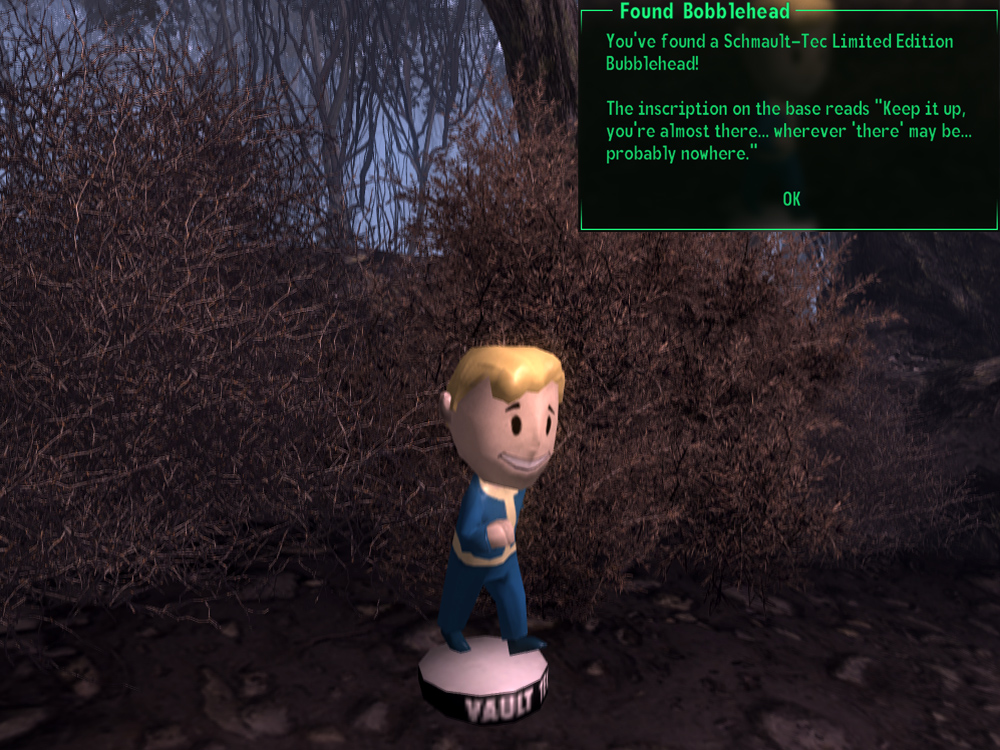 Bog Walker Trophy in Fallout 3