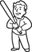 Baseball bat icon