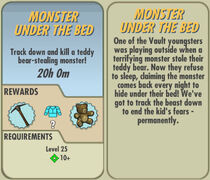 FoS Monster Under the Bed card