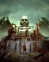 Art of Saugus Ironworks in the Fallout: Wasteland Warfare - Forged in the Fire expansion