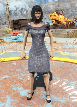 Fo4Sequin Dress