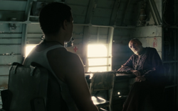 Quintus interrogating Maximus