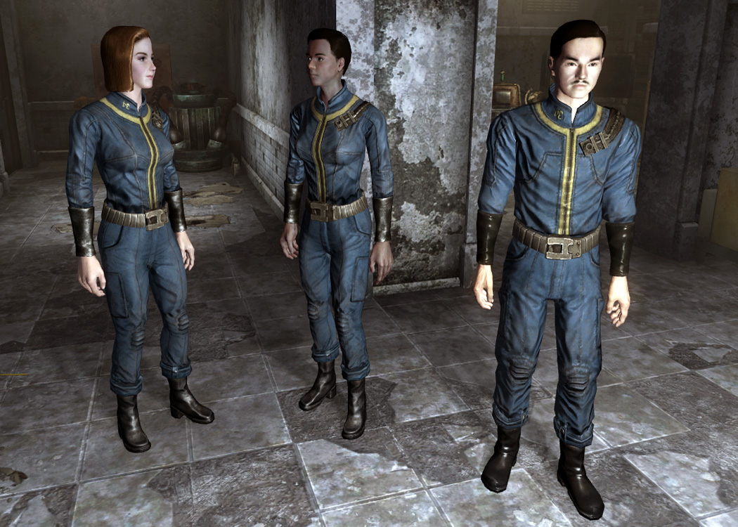 Fallout 4 black vault suit фото 90