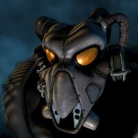 Enclave power armor helmet