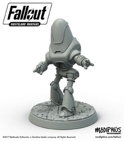 Modiphius Entertainment Fallout: Wasteland Warfare - Robots: Mister Handy Pack : Toys & Games