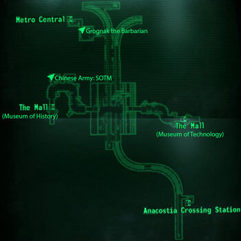 Metro Museum Station loc map