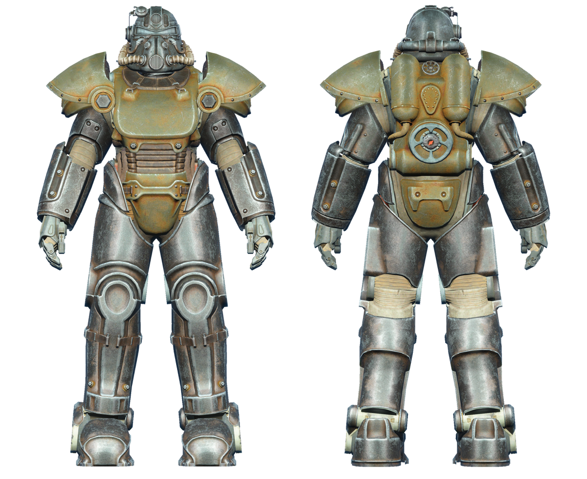 Large Fallout Inspired T51 Power Armor Fan Made Costume