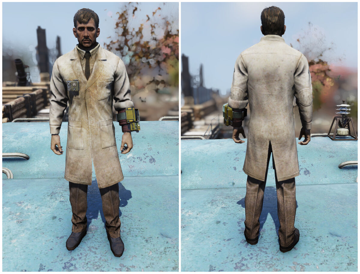 Fallout 4 халат волтек фото 5