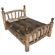 FO76 SCORE S12 CAMP Bed RusticFurBed L