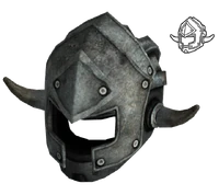 Metal helmet reinforced