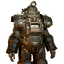 FO76 Atomic Shop - Coal dust excavator power armor paint