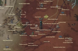 Fo76 The Thorn map