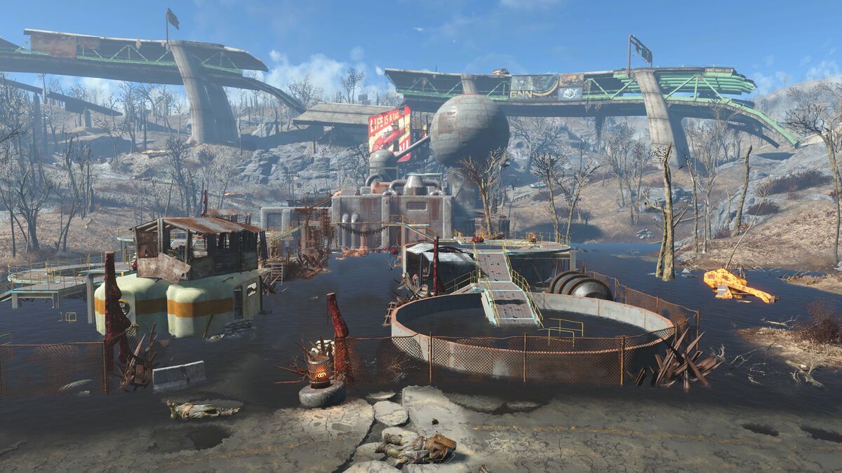 Fallout 4 водоочистная станция
