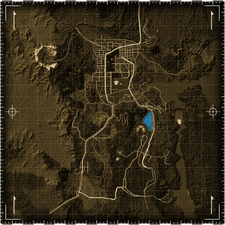 El Dorado dry lake map