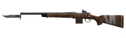 FO4 Ported hunting rifle.png (4.43 MB) Modifications: long ported barrel, full stock, medium magazine, reflex sight, bayonet