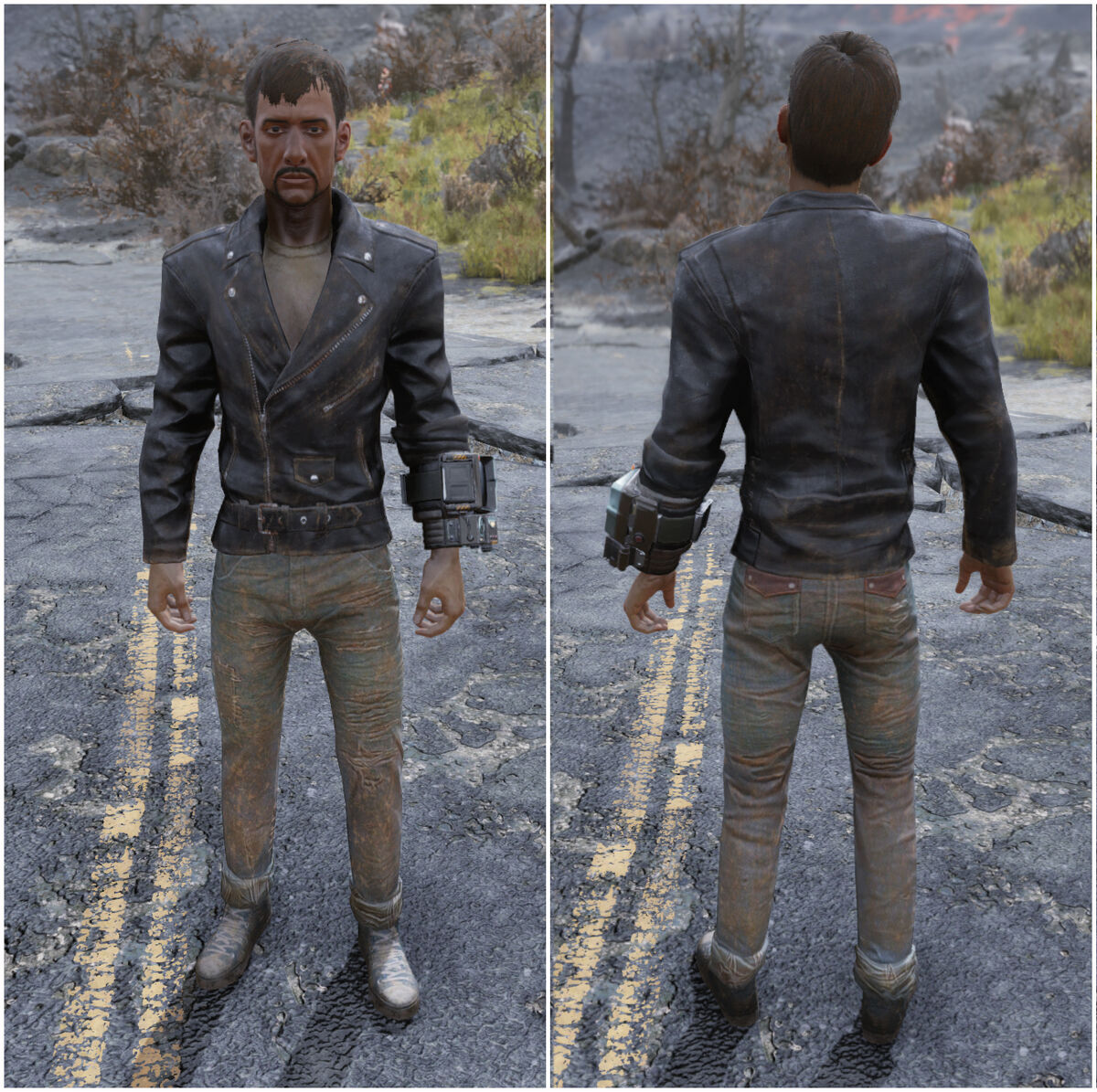Fallout 4 куртка и джинсы стиляги фото 3