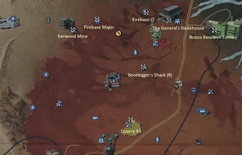 FO76 Power Armor Map Cranberry Bog North