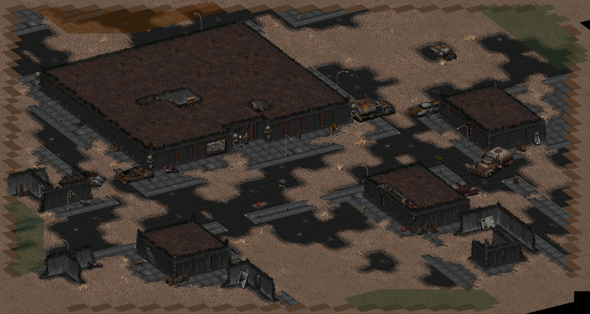 Fallout 1 расположение собор Что нужно для создания хорошего подземелья в RPG / Habr