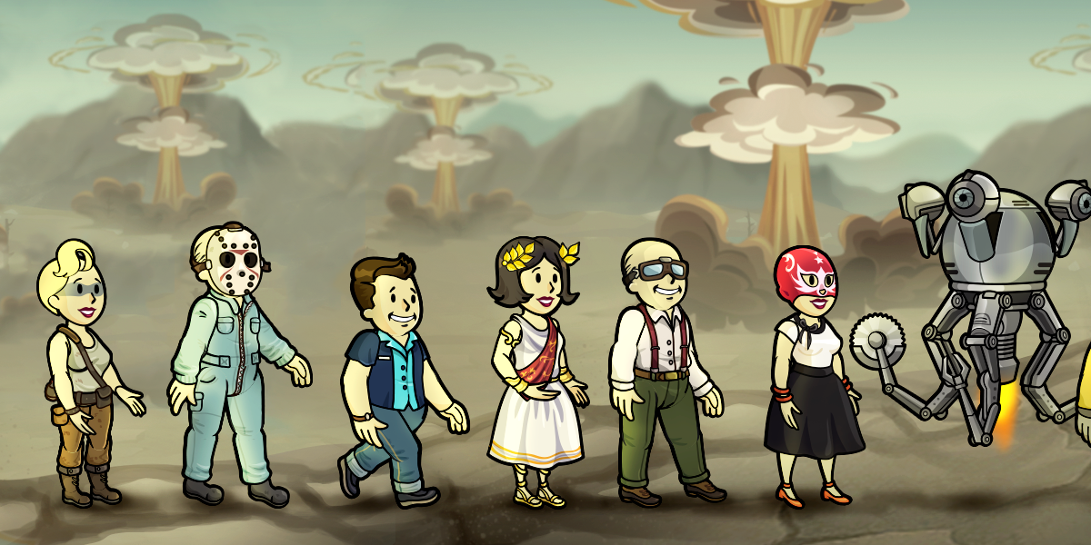 Vault Dwellers Fallout Shelter Fallout Wiki Fandom 