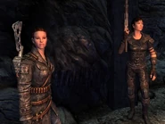 Stella and guard.jpg (364 KB) Zwei taffe Ladys helfen dir auf dem Weg, Stella und eine Karawanenwache