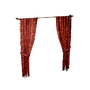 Atx camp walldeco curtain double halloween redflower l