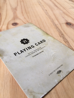 Vault playing cards, Fallout Wiki, Fandom
