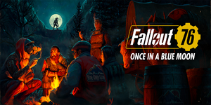 fo76 مرة واحدة في القمر الأزرق keyart
